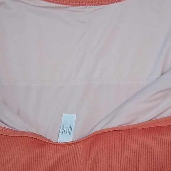 SWIMSUIT CORAL RIBBED by MAE-New! - Picture 4 of 7